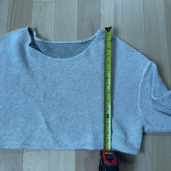 Vintage American Apparel Cropped Reversible Sweater - Picture 8 of 8